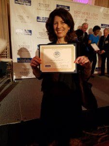 margy klaw 2016-04-07 accepting PBJ pro bono award